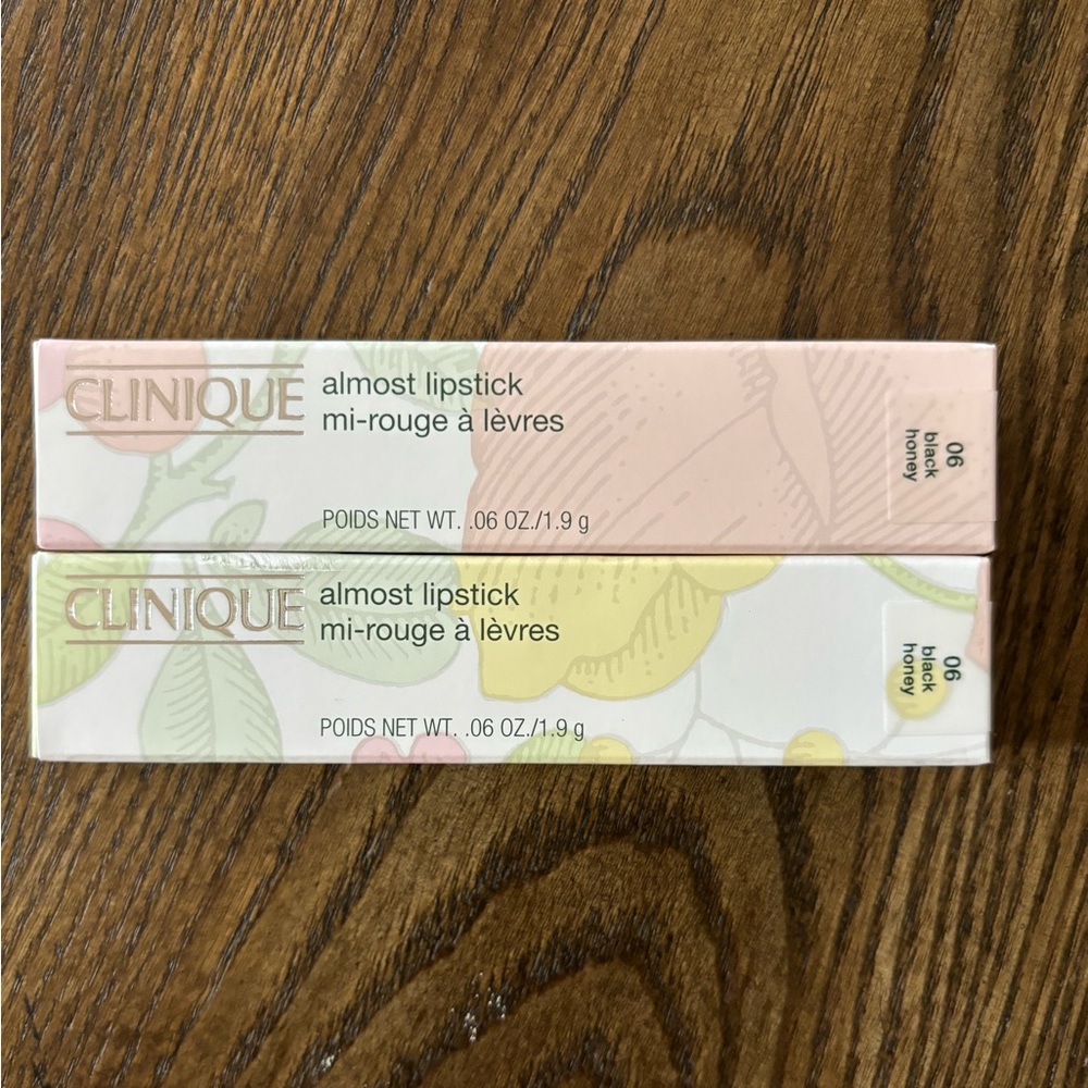 2 NIB Clinique Black Honey Lipstick